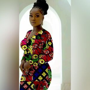 Beautiful High Quality African Ankara fabric 6 yard